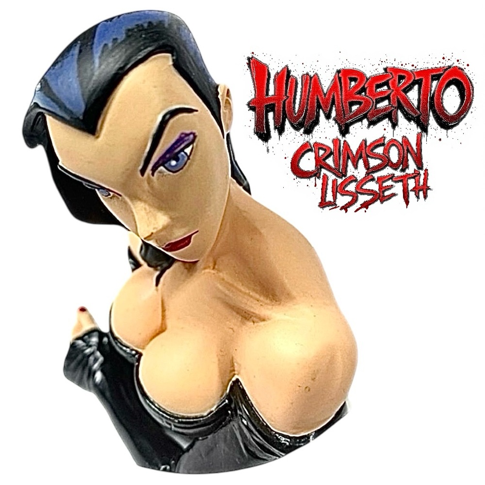 Crimson Lisseth Mega-Bust Figure 5” Humberto Ramos Comic Collectible Rare Statue